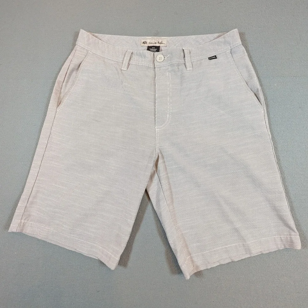 Travis Mathew Mens Size 32 Performance Golf Shorts Stretch Casual